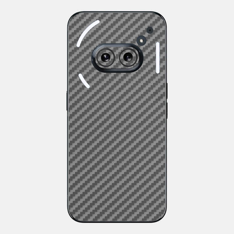 Carbon Fibre Grey Glass Back