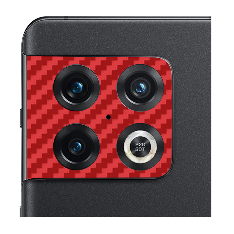 Carbon Fibre Red Pack of 2