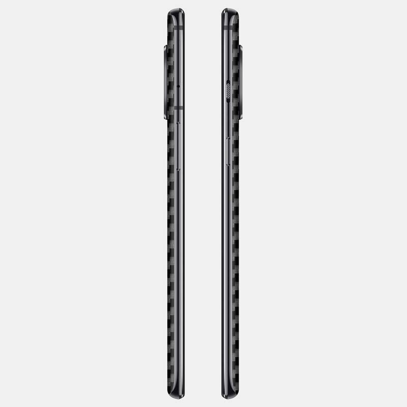 Carbon Fibre Black Glass Back