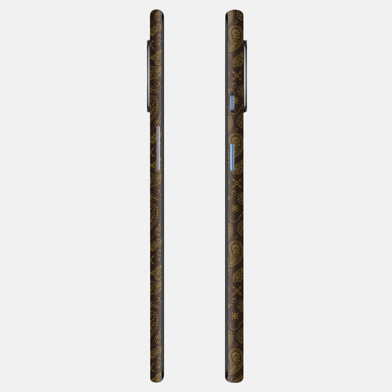 Brown Paisley Full Back