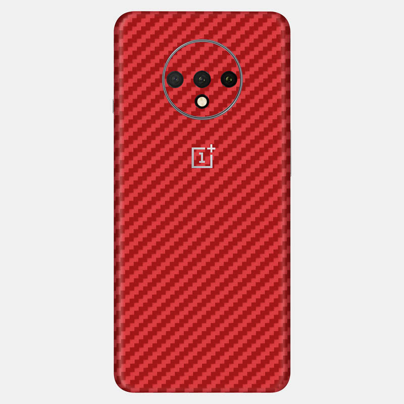 Carbon Fibre Red Full Back