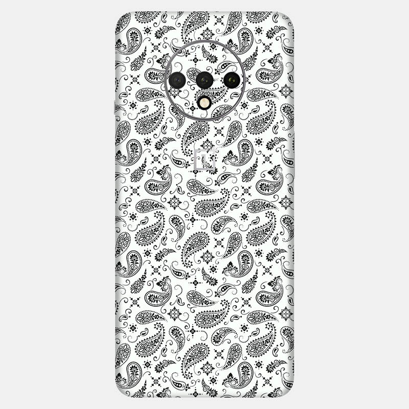 White Paisley Full Back