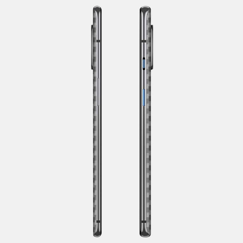 Carbon Fibre Grey Glass Back