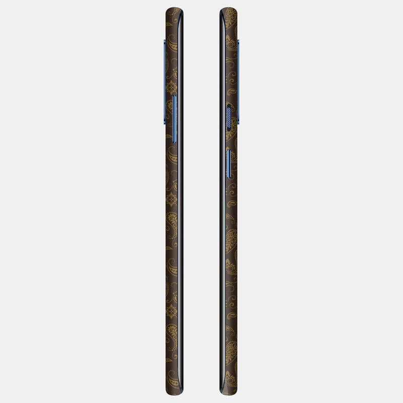 Brown Paisley Full Back