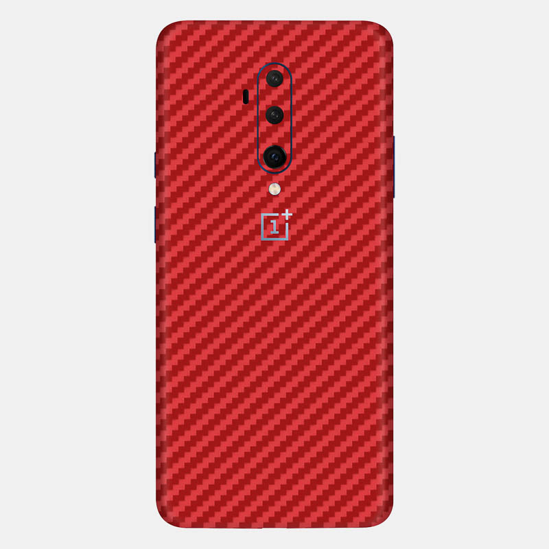 Carbon Fibre Red Full Back