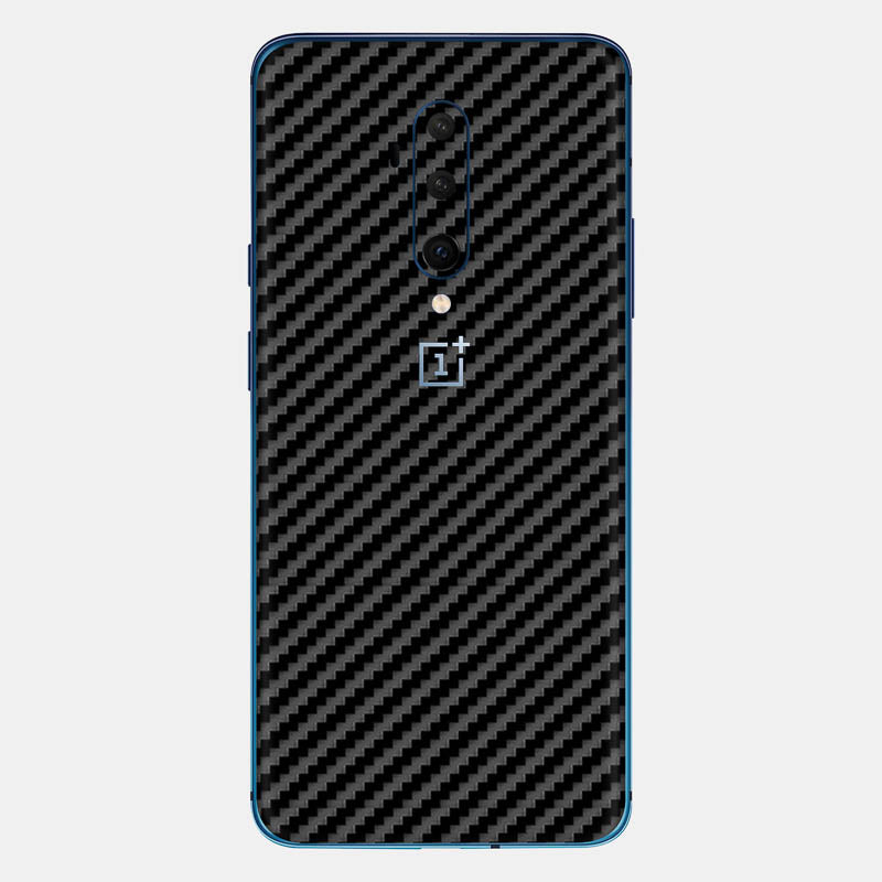 Carbon FIbre Black Glass Back