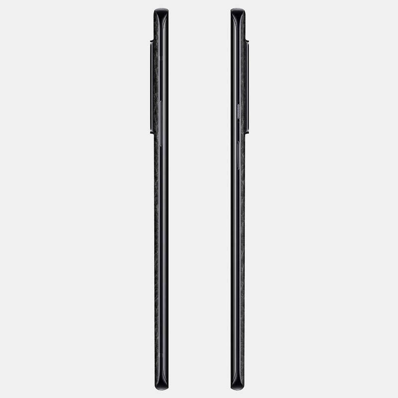 Black Leather Glass Back