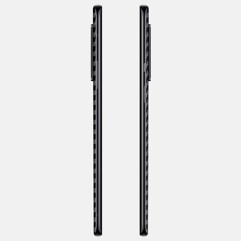 Carbon Fibre Black Glass Back