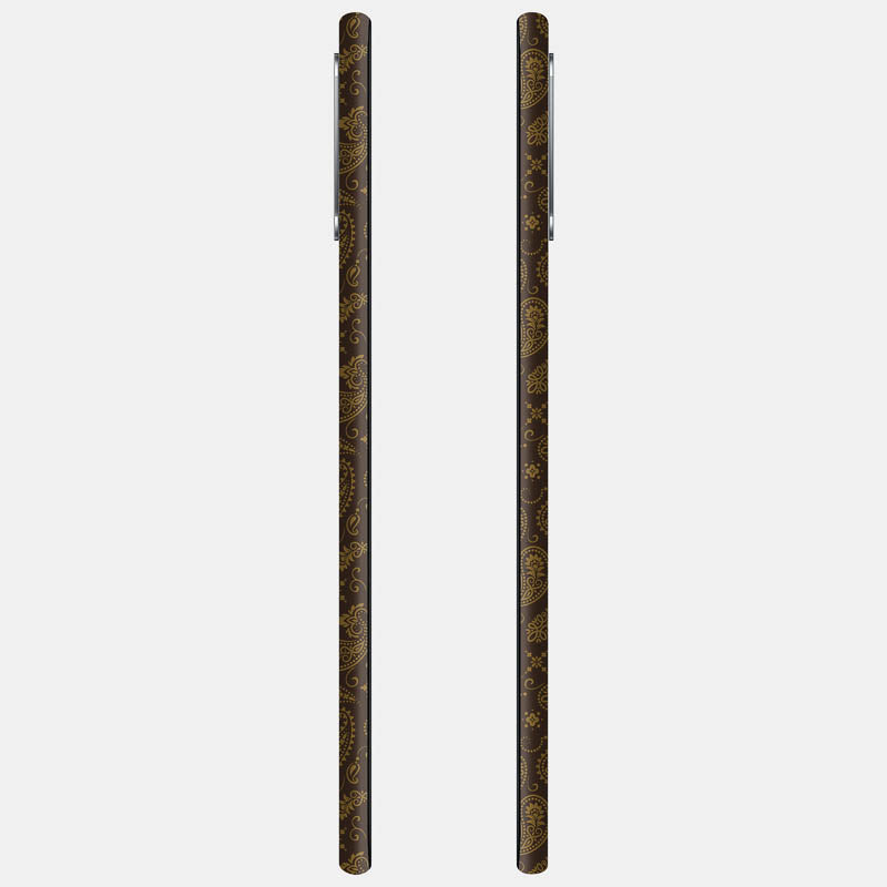 Brown Paisley Full Back