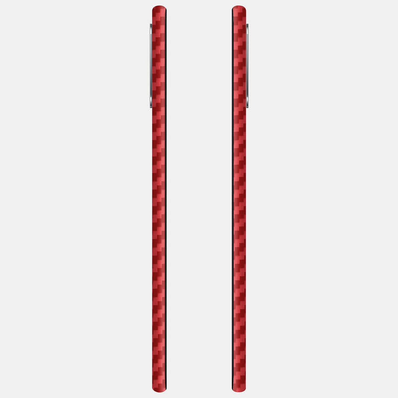 Carbon Fibre Red Full Back