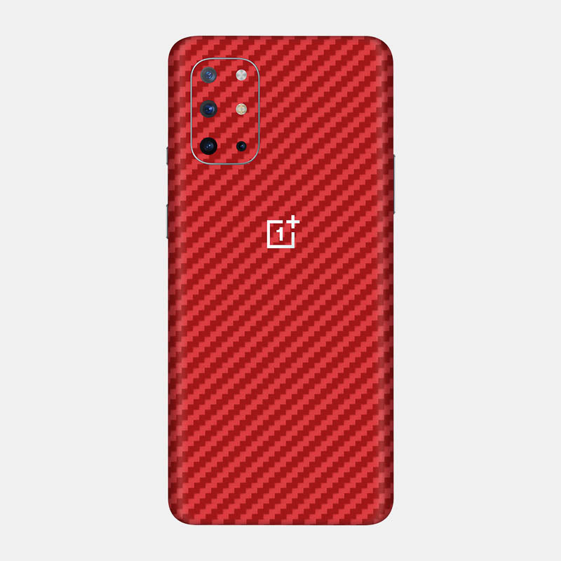 Carbon Fibre Red Full Back