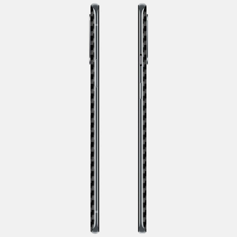 Carbon Fibre Black Glass Back