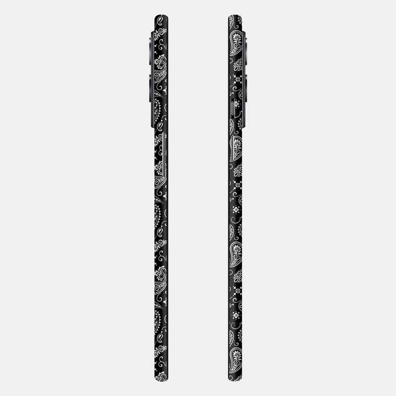 Black Paisley Full Back