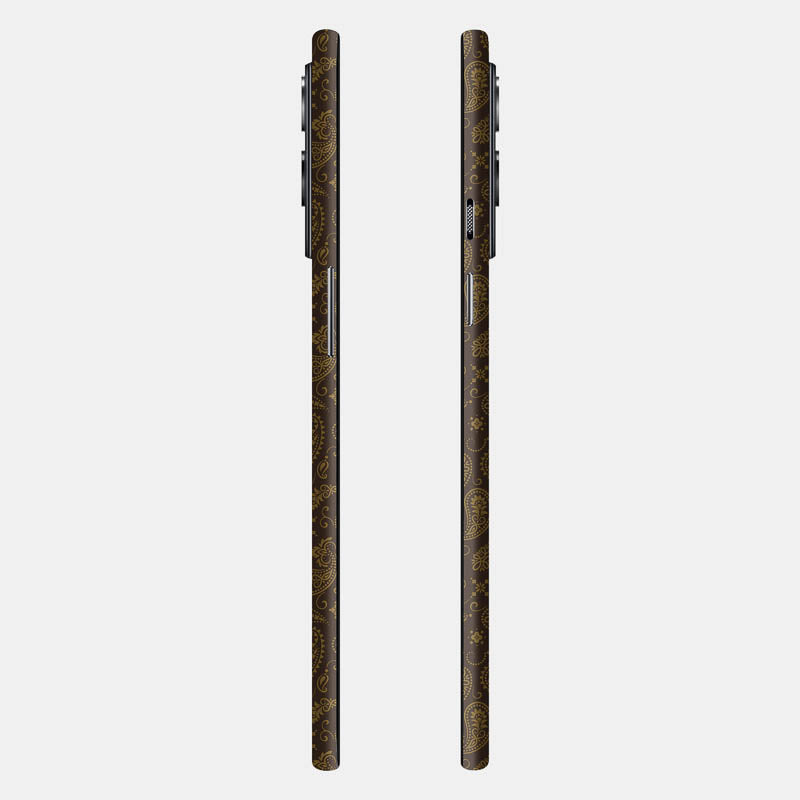 Brown Paisley Full Back