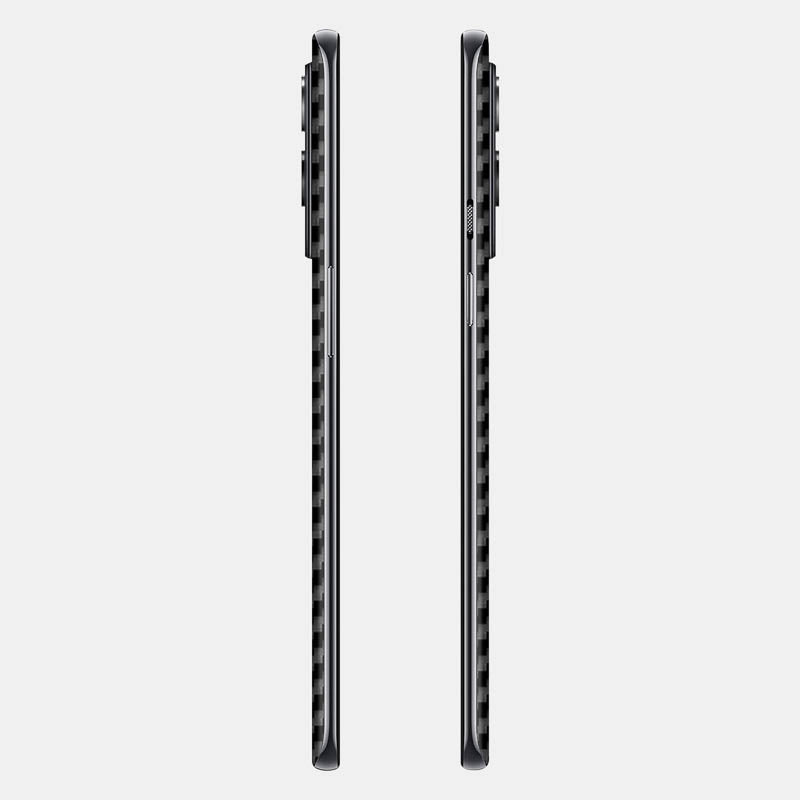 Carbon Fibre Black Glass Back