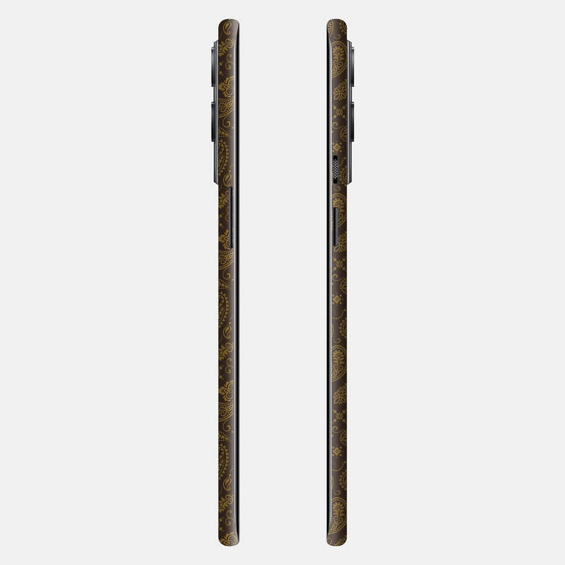 Brown Paisley Full Back