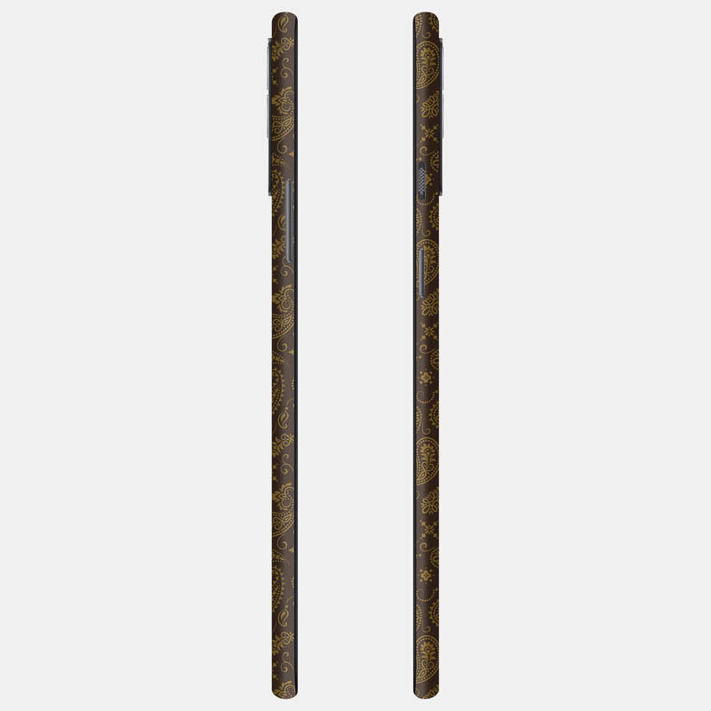 Brown Paisley Full Back