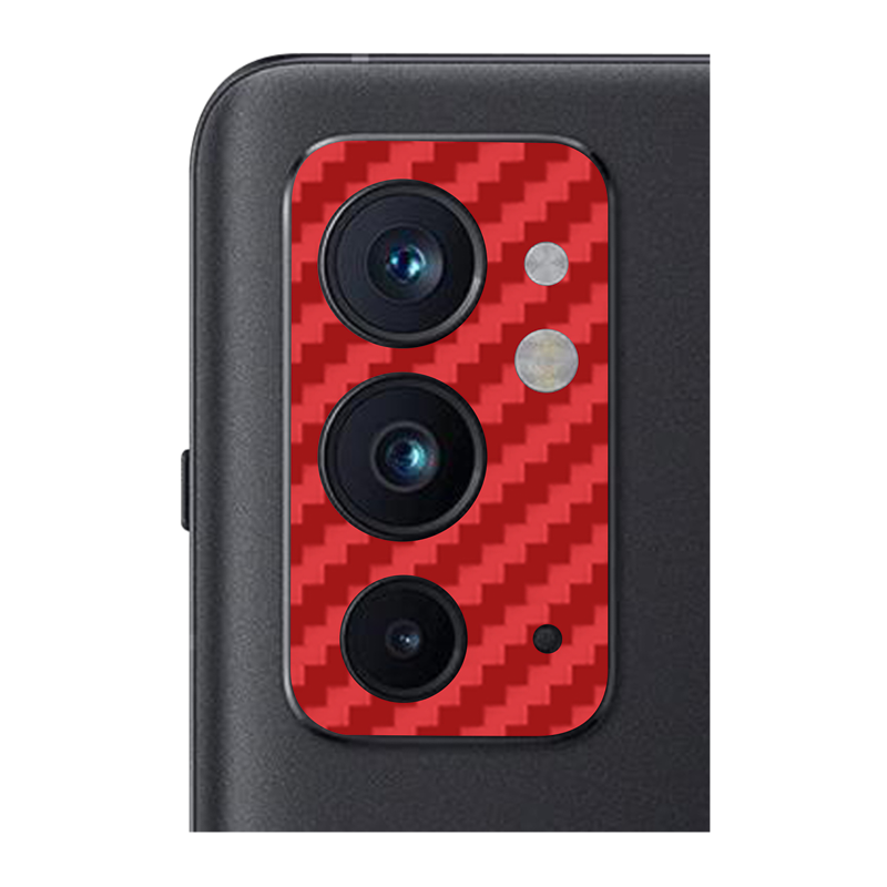 Carbon Fibre Red Pack of 2