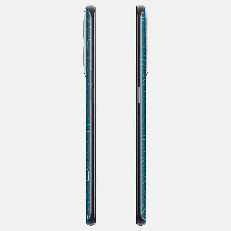 Aqua Glass Back