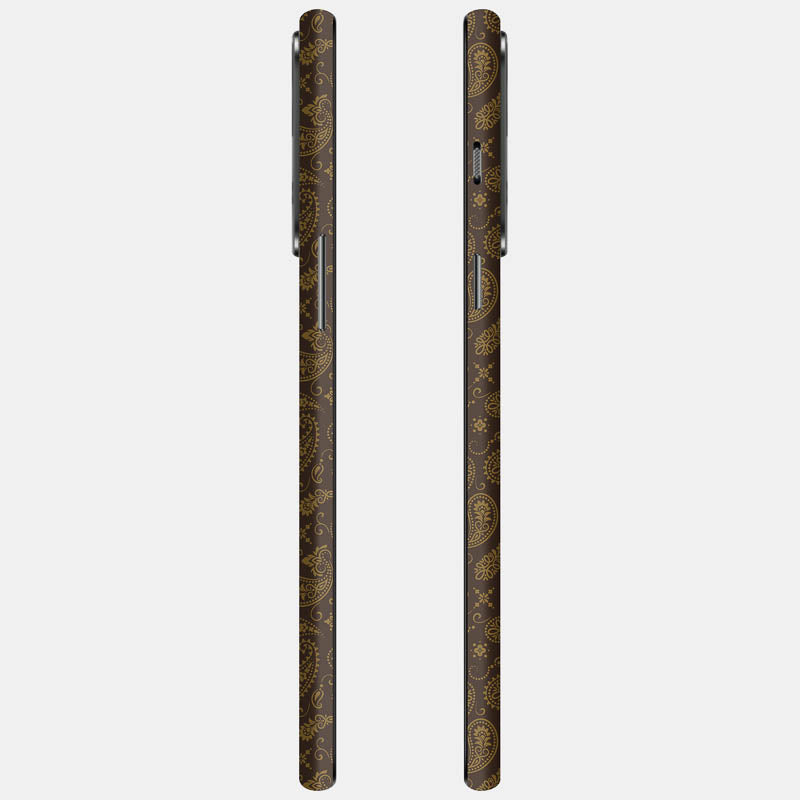 Brown Paisley Full Back