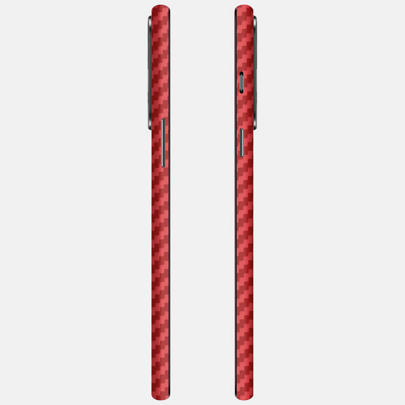 Carbon Fibre Red Full Back