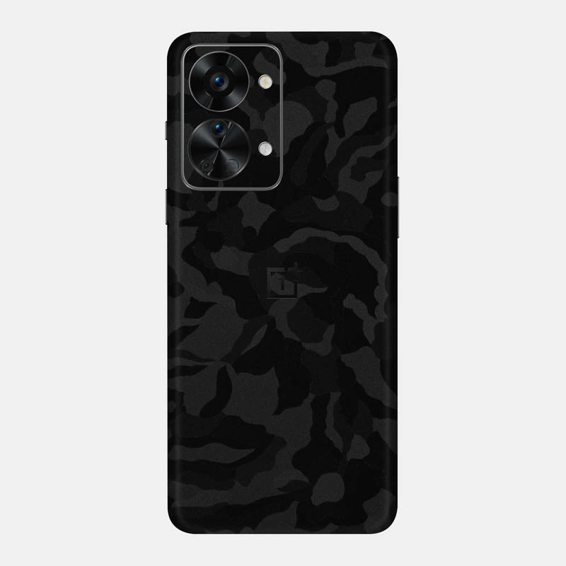 Black Camo Full Back