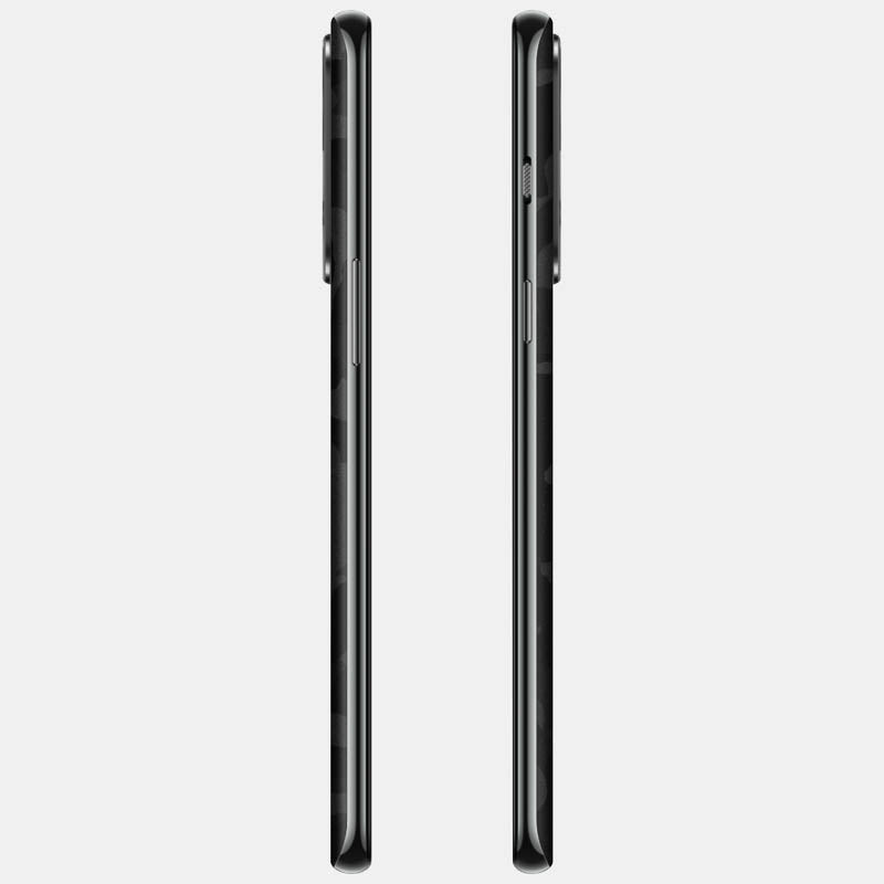 Black Camo Glass Back