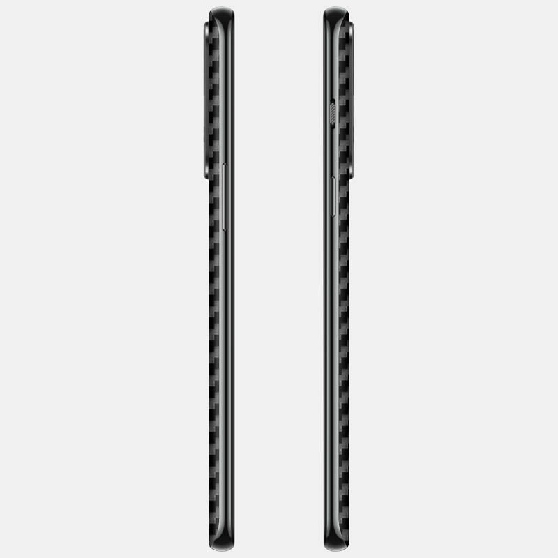 Carbon Fibre Black Glass Back