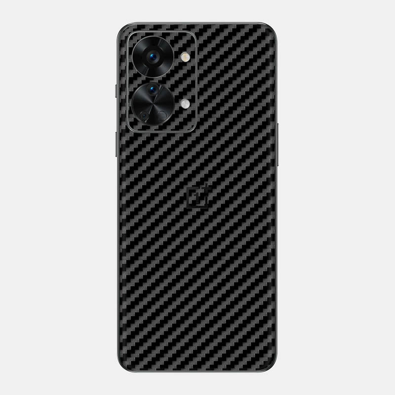 Carbon Fibre Black Glass Back