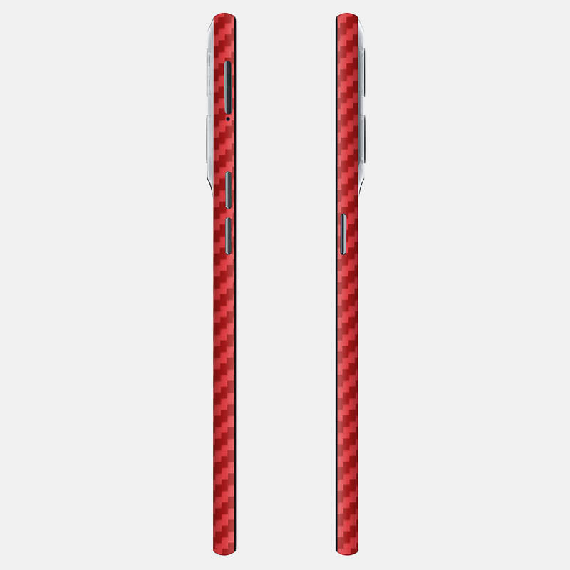 Carbon Fibre Red Full Back