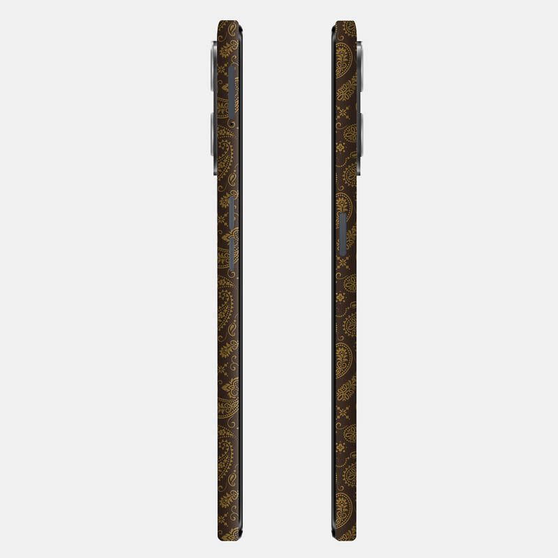 Brown Paisley Full Back