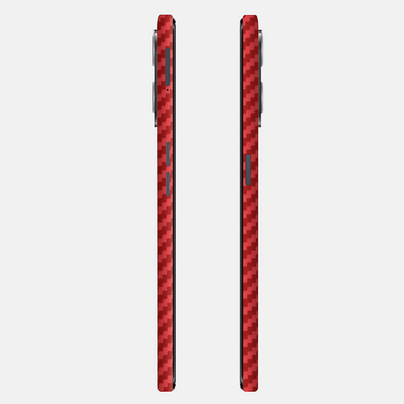 Carbon Fibre Red Full Back