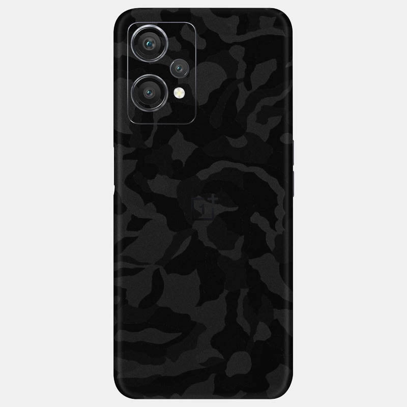 Black Camo Full Back