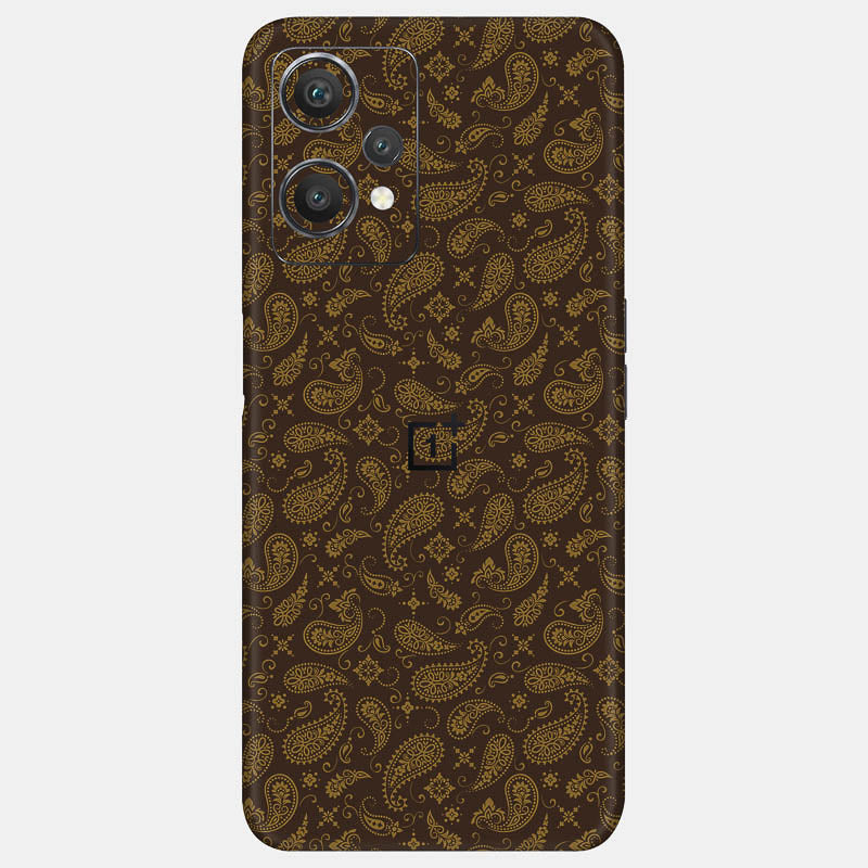 Brown Paisley Full Back