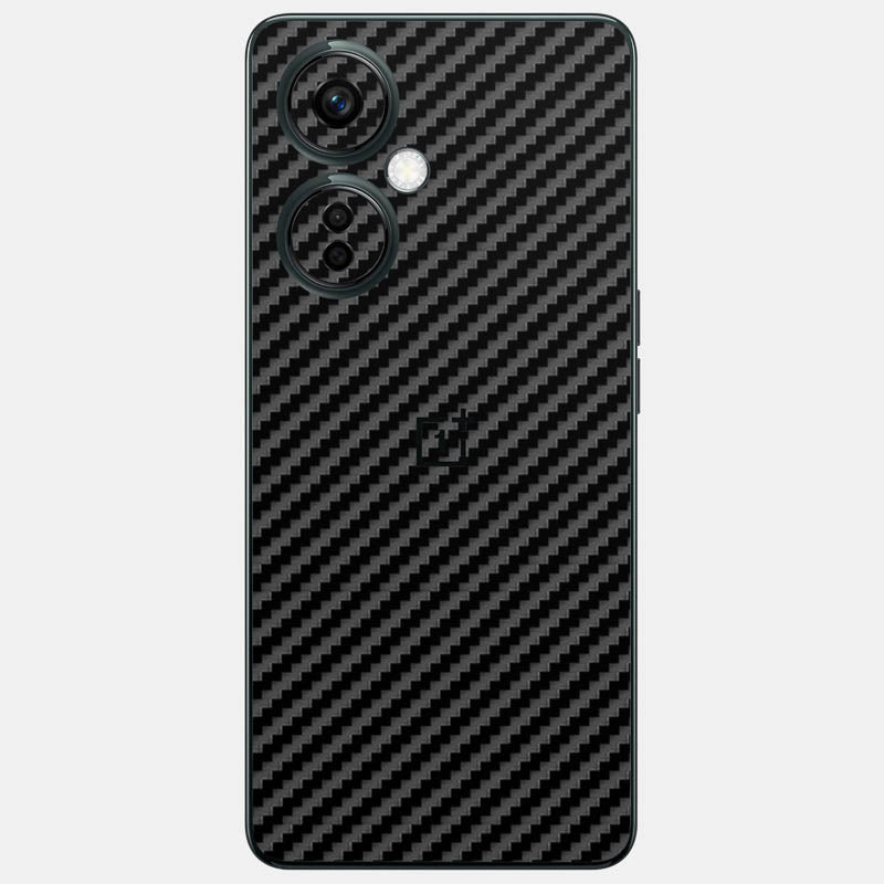 Carbon Fibre Black Glass Back