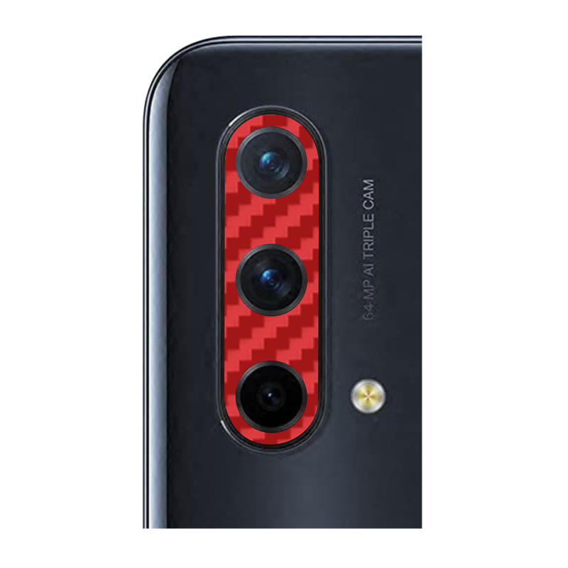 Carbon Fibre Red Pack of 2