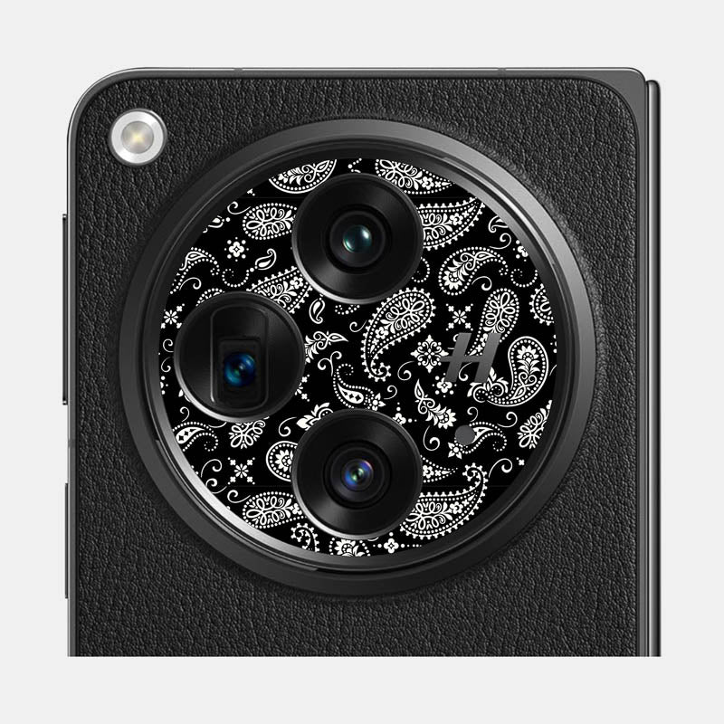 Black Paisley Pack of 2