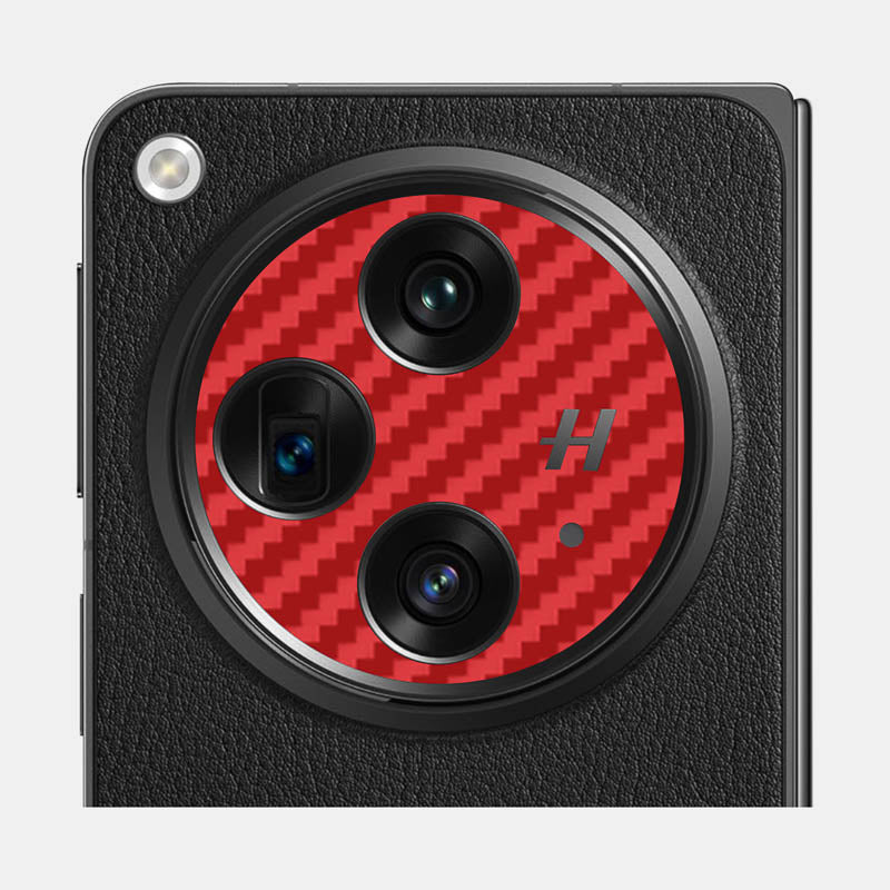 Carbon Fibre Red Pack of 2