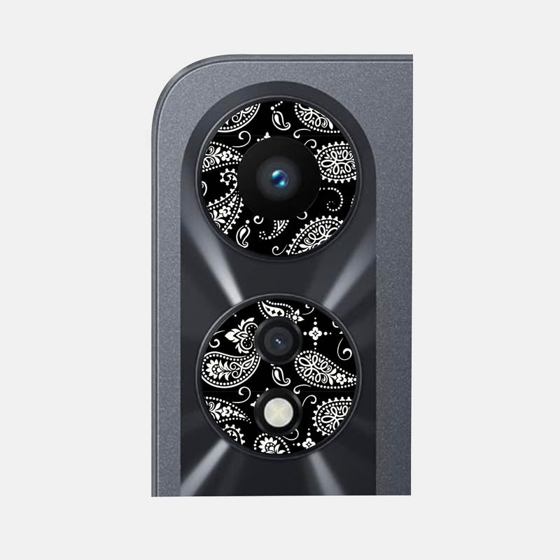 Black Paisley Pack of 2