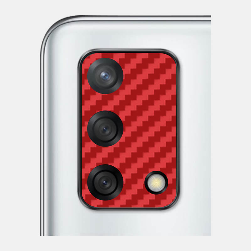 Carbon Fibre Red Pack of 2