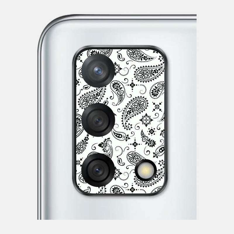 White Paisley Pack of 2