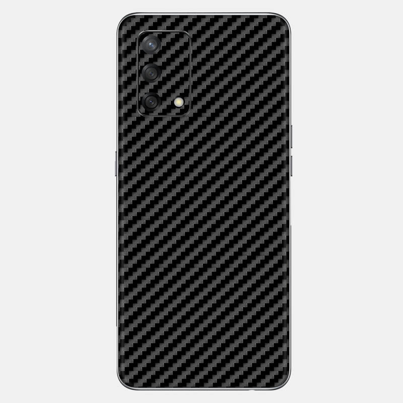 Carbon Fibre Black Glass Back
