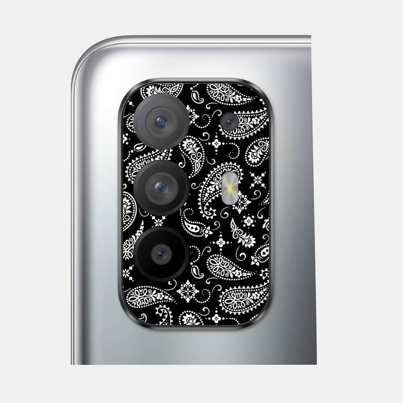 Black Paisley Pack of 2