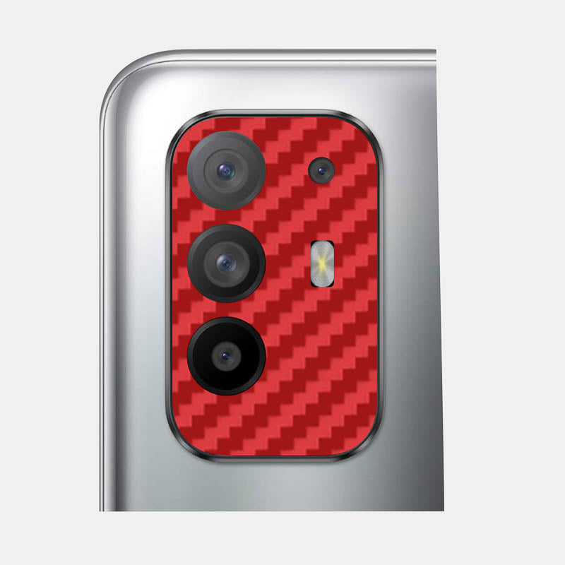 Carbon Fibre Red Pack of 2