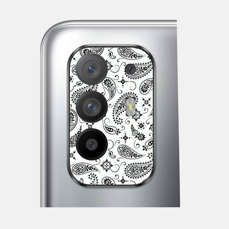 White Paisley Pack of 2