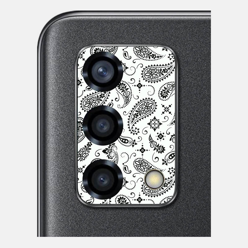 White Paisley Pack of 2