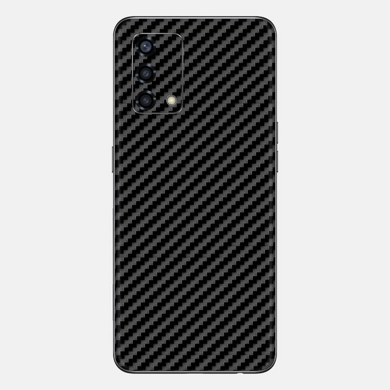 Carbon Fibre Black Glass Back