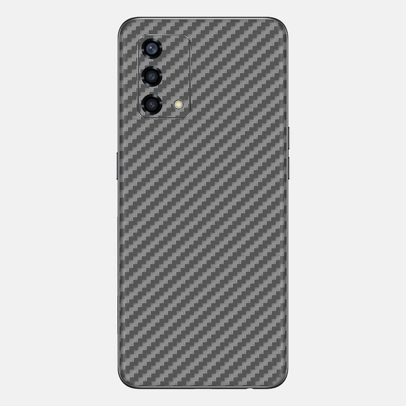 Carbon Fibre Grey Glass Back