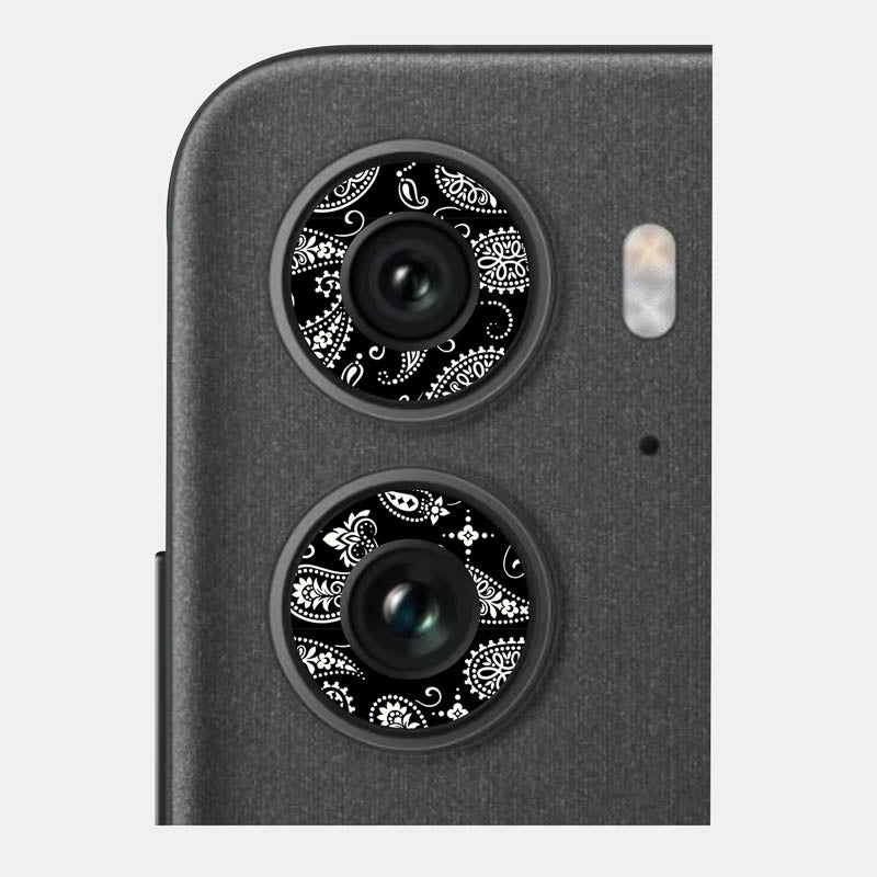 Black Paisley Pack of 2