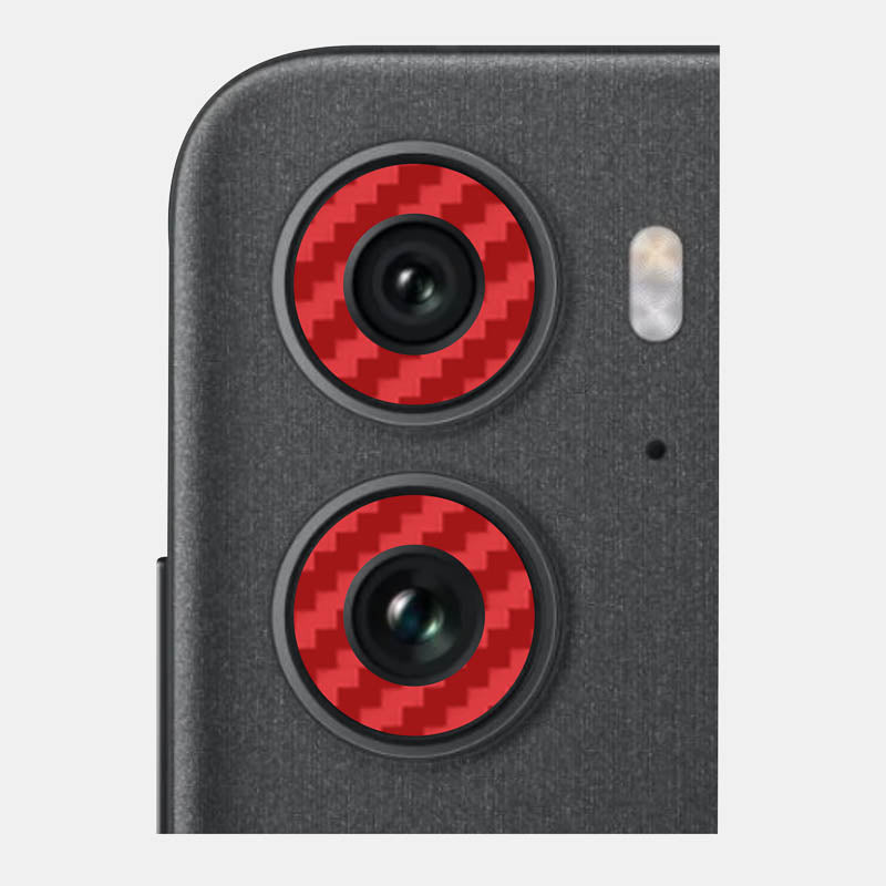 Carbon Fibre Red Pack of 2